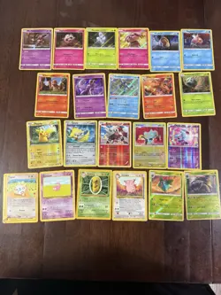 pokemon tcg bulk 22 HOLO / Reverse cards. vintage Charizard Pikachu etc - Image 1