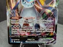 Pokemon TCG Glaceon VMAX 041/203 SWSH07 Evolving Skies Holo Card (NM) - Image 4