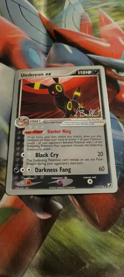 Pokemon TCG - Umbreon ex (Jimmy Ballard) 112/115 World Championship 2006 Card - Image 1