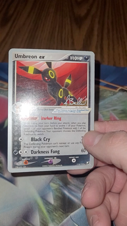 Pokemon TCG - Umbreon ex (Jimmy Ballard) 112/115 World Championship 2006 Card - Image 2