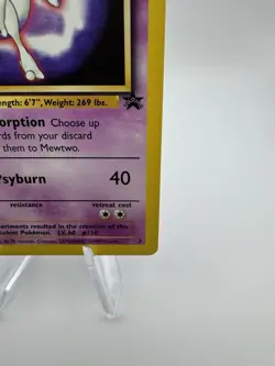 Pokemon TCG Mewtwo 3 WOTC Promo Card, Stamped Movie Promo - Image 5