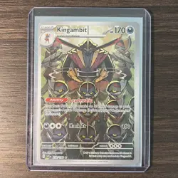 Kingambit 220/198 Scarlet & Violet Base Set Holo Pokemon Card TCG - Image 1