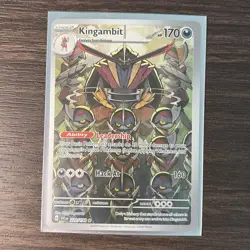 Kingambit 220/198 Scarlet & Violet Base Set Holo Pokemon Card TCG - Image 2