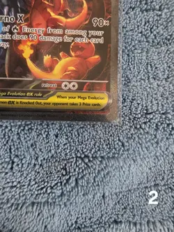 Pokemon Mega Charizard X EX 125/094 Phantasmal Flames Rare Holo TCG Card - Image 4