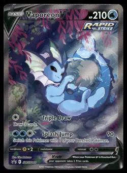 Vaporeon V Promo SWSH: Sword & Shield Promo Cards SWSH181 NM - Image 1
