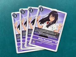 Meiko Mochizuki BT9-091 Playset X Record Digimon Card Game x4 - Image 1