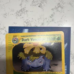 Pokemon TCG Dark Venusaur Best of Game 7/9 70 HP Regular Promo Stage 2 Card - Image 3