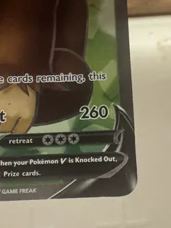 Slaking V 077/078 2022 Pokemon GO Set Pokemon Card TCG Nintendo Ultra Rare HP - Image 5