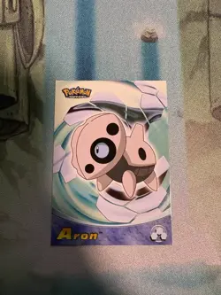 Aron 14 2003 Topps Pokemon Advanced Card Non Holo NM - Image 1