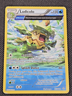 Ludicolo (Alpha) 37/160 Rare XY - Primal Clash Non Holo Pokemon Card MP -- L27 - Image 1