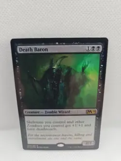 Death Baron Foil M19 Unplayed English Magic the Gathering Card - Image 1