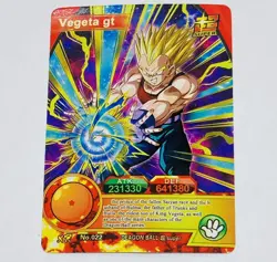 Vegeta GT - Dragon Ball Super Trading Card XR No. 022 Tc5 - Image 1