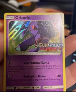 Oricorio - SM19 - Pokemon Sun & Moon Promo Prerelease Holo Rare Card MP - Image 3