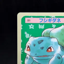 Pokemon Card Bulbasaur Topsun Blue Back No Number Error 1995 Japanese TCG - Image 2