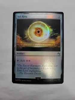 Sol Ring Universes Beyond: Doctor Who Foil - Image 1