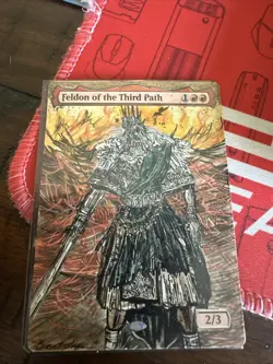 Dark Souls MTG Alter - Image 1