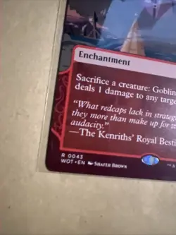 MTG Goblin Bombardment WOT 0043 R NM Regular - Image 3