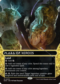 Plaza of Heroes (REGULAR) x1 - MTG Edge of Eternities: Stellar Sights EOS #33 - Image 1