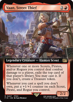 Vaan, Street Thief (REGULAR) x1 - MTG Final Fantasy FIN #467 - Image 1