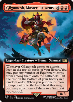 Gilgamesh, Master-at-Arms (REGULAR) x1 - MTG Final Fantasy FIN #461 - Image 1