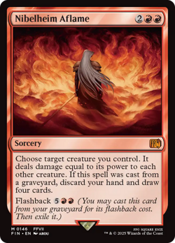Nibelheim Aflame (FOIL) x1 - MTG Final Fantasy FIN #146 - Image 1