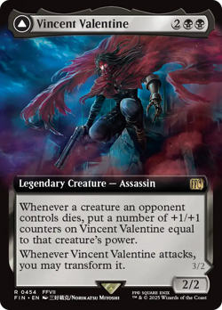 Vincent Valentine // Galian Beast (REGULAR) x1 - MTG Final Fantasy FIN #454 - Image 1