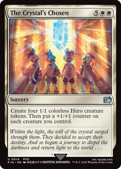 The Crystal's Chosen (FOIL) x1 - MTG Final Fantasy FIN #14 - Image 1
