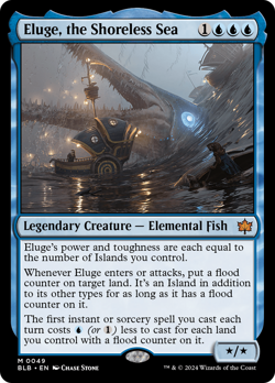 Eluge, the Shoreless Sea (REGULAR) x1 - MTG Bloomburrow BLB #49 - Image 1