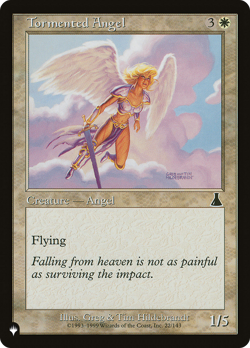 Tormented Angel (REGULAR) x1 - MTG The List PLST #UDS-22 - Image 1