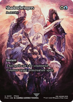 Dovin's Veto (FOIL) x1 - MTG Final Fantasy: Through the Ages FCA #51 - Image 1