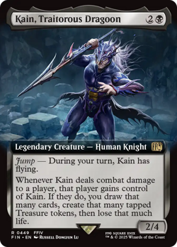 Kain, Traitorous Dragoon (REGULAR) x1 - MTG Final Fantasy FIN #449 - Image 1