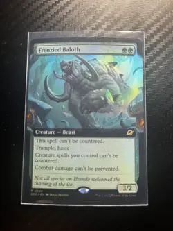 1x Frenzied Baloth, Extended Art Foil, Magic MTG NM - Image 1