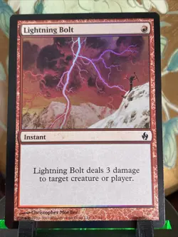 Lightning Bolt Premium Deck Series: Fire and Lightning Foil - Image 1