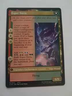 Terra, Magical Adept Extended Art NM FINAL FANTASY Magic the Gathering MTG - Image 2