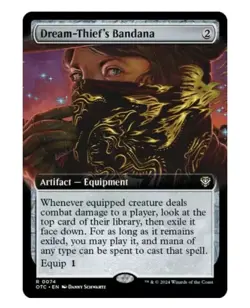 Dream-Thief's Bandana (Extended Art) - Commander: Outlaws of Thunder Junction (O - Image 1