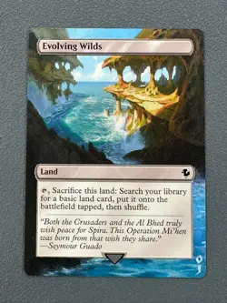Evolving Wilds MTG Final Fantasy Commander Hand Painted Full Altered Art Jeckho - Image 1