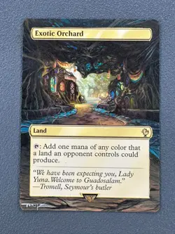 Exotic Orchard MTG Final Fantasy Commander Hand Painted Full Altered Art Tentz - Image 1