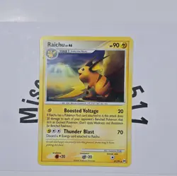 Raichu Arceus #27/99 NON-HOLO Rare Pokemon Card - Image 1