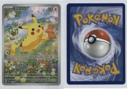 Pikachu (Paldea Adventure Chest) Holo Pokemon Scarlet & Violet Black Star Promo - Image 3