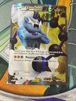 Thundurus 97/98 Full Art Pokemon TCG Emerging Powers - Image 3