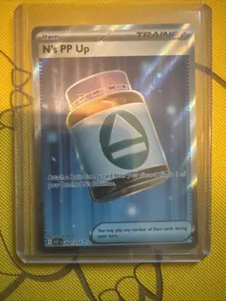 N's PP Up 262/217 Full Art Ultra Rare Pokemon Ascended Heroes ENGLISH NM - Image 1