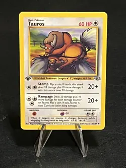 1999 Pokemon Taurus Jungle 1st Ed #47 - Image 1