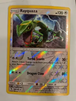 Rayquaza 106/145 Guardians Rising Pokemon Reverse Holo Foil Nice! - Image 1