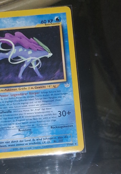 🔥1995 - 2000 Pokemon TCG Suicune 27/64 Neo Revelation Regular WOTC - Image 3