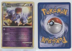 Nidoqueen Reverse Foil Pokemon HeartGold & SoulSilver Triumphant #28 2010 - Image 3