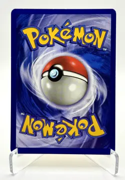 1999 Pokemon TCG Pikachu WB Movie Promo #4 Black Star Vintage No Holo - Image 2