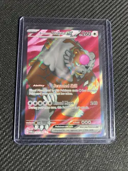 Bloodmoon Ursaluna ex #202/167 Pokemon SV06: Twilight Masquerade Near Mint NM - Image 1