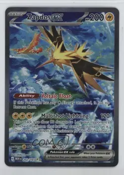 Zapdos ex Special Illustration Rare Pokemon Scarlet & Violet 151 MEW #202 - Image 1