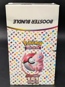 Pokemon Scarlet & Violet 151 SV3.5 Booster Bundle Display Case Factory Sealed - Image 1