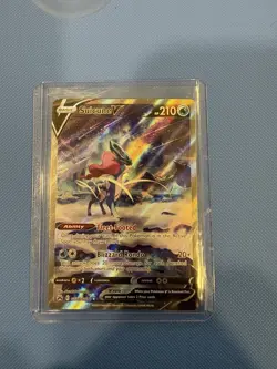 Suicune V GG38/GG70 Crown Zenith: Galarian Gallery Holo Pokemon TCG - NM - Image 1